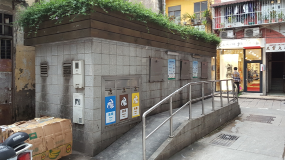 netBin monitored waste house