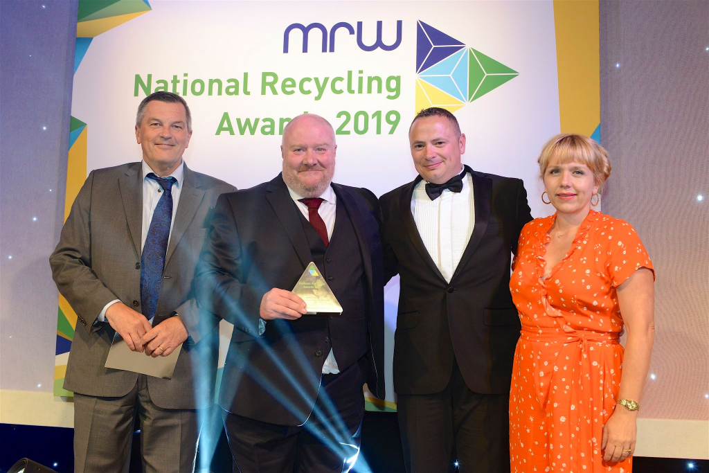 Egbert Taylor & netBin win National Recycling Award