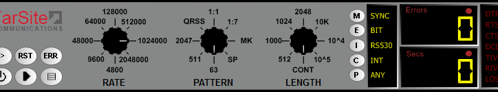 FarSync BERT calibration settings
